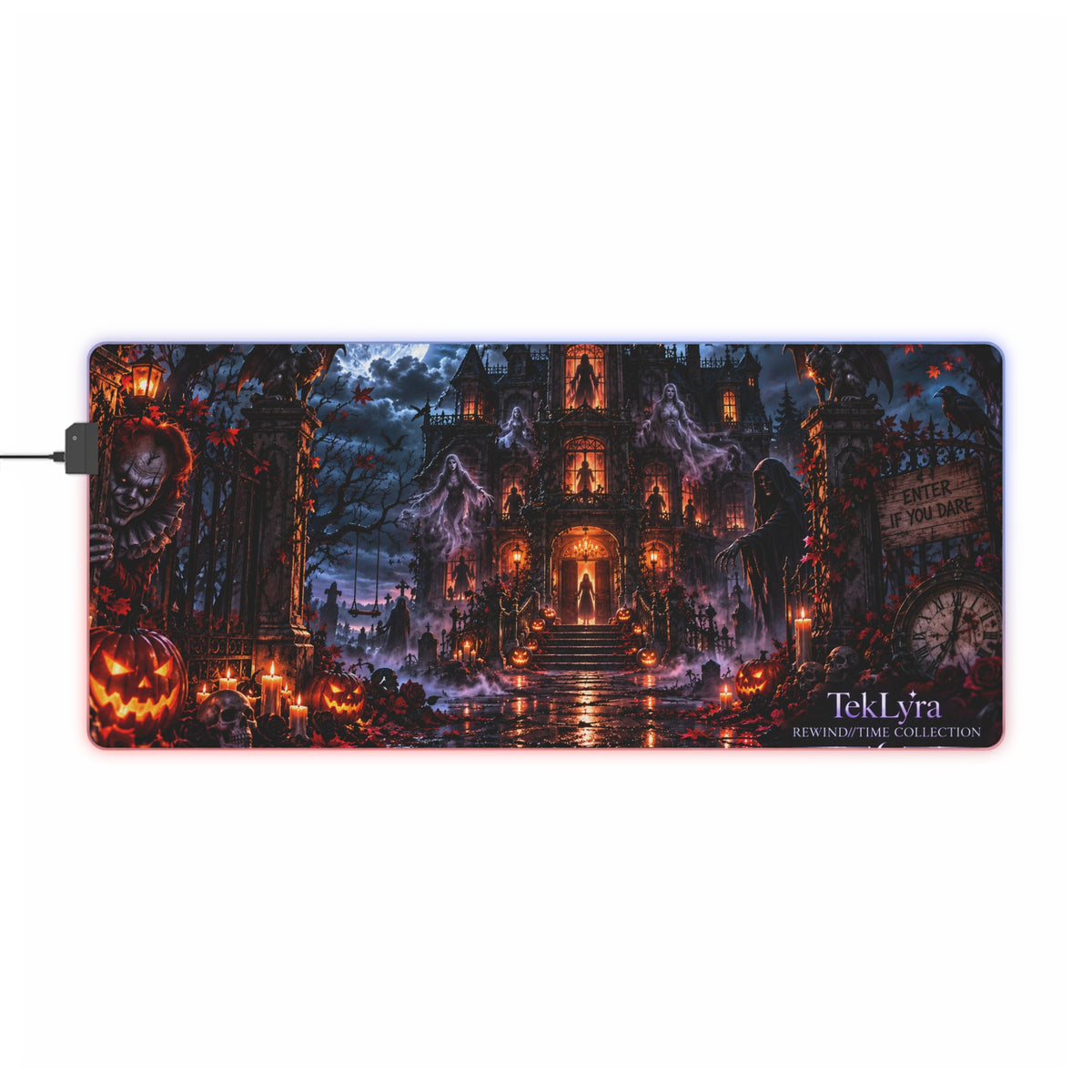Clown in the Clouds Mousepad