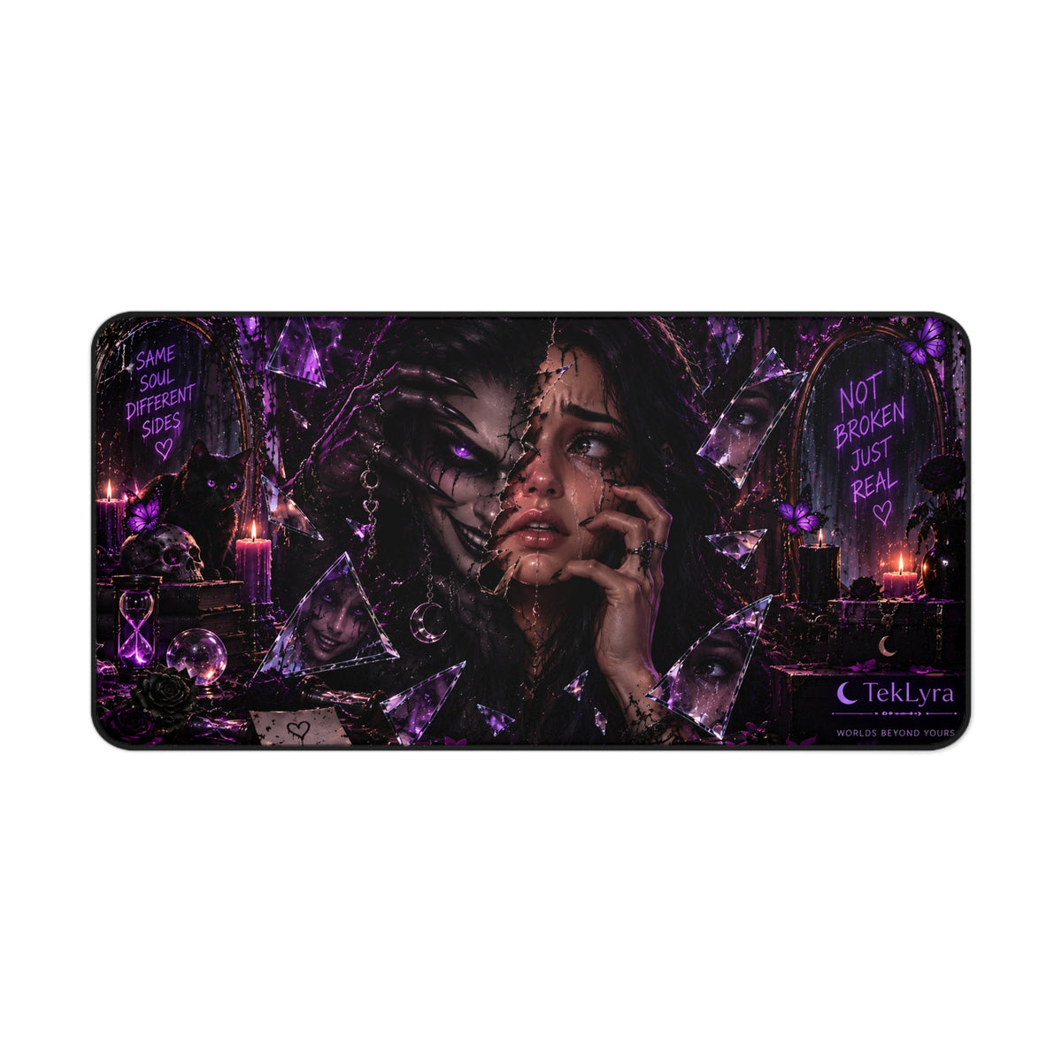 Fractured Midnight Mousepad