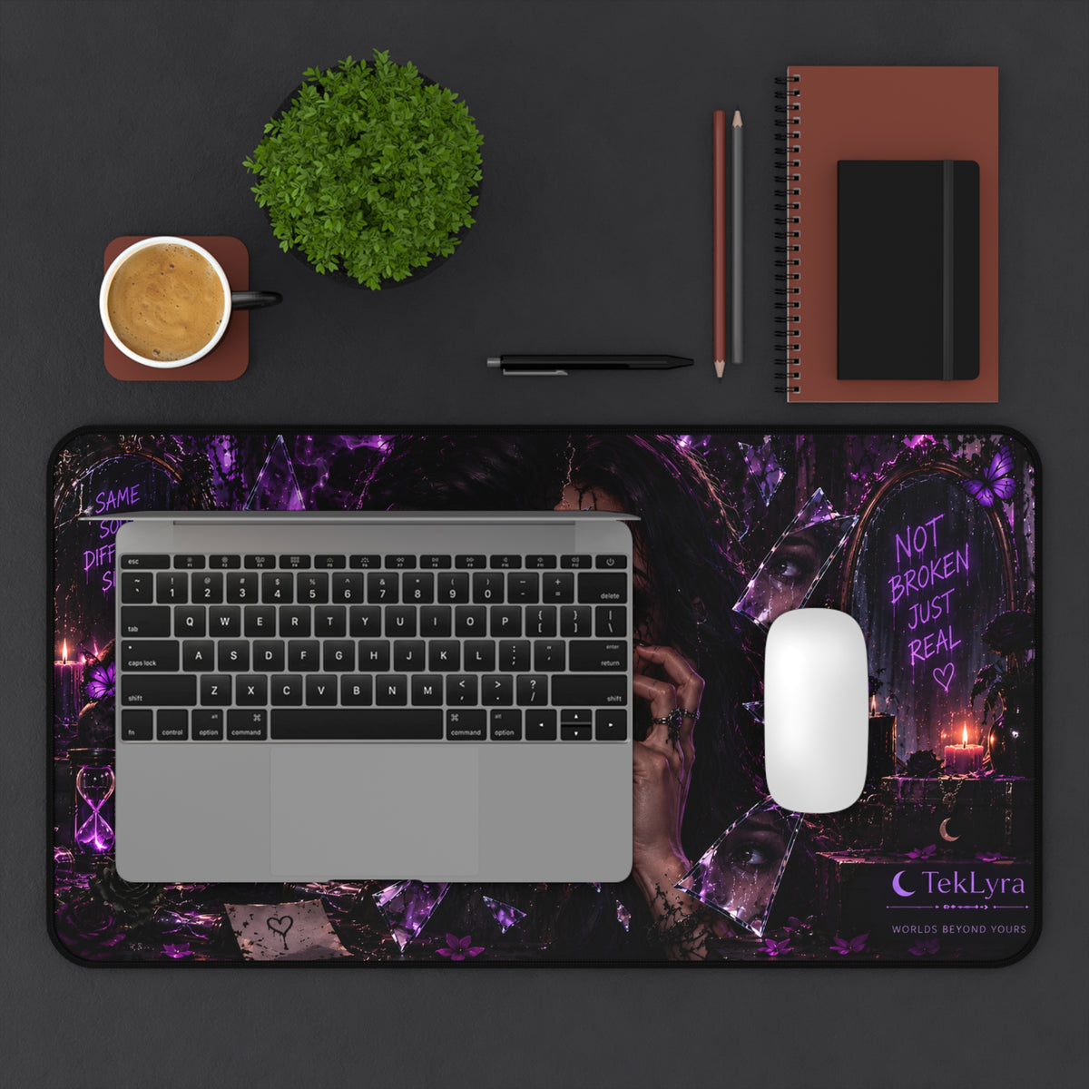 Fractured Midnight Mousepad