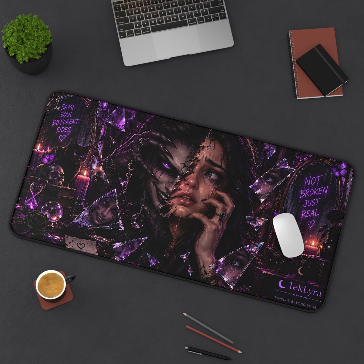 Fractured Midnight Mousepad