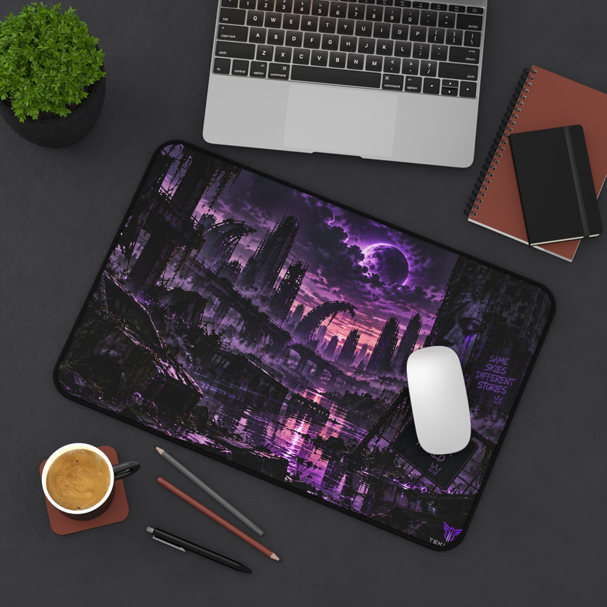 Purple Aftermath Mousepad