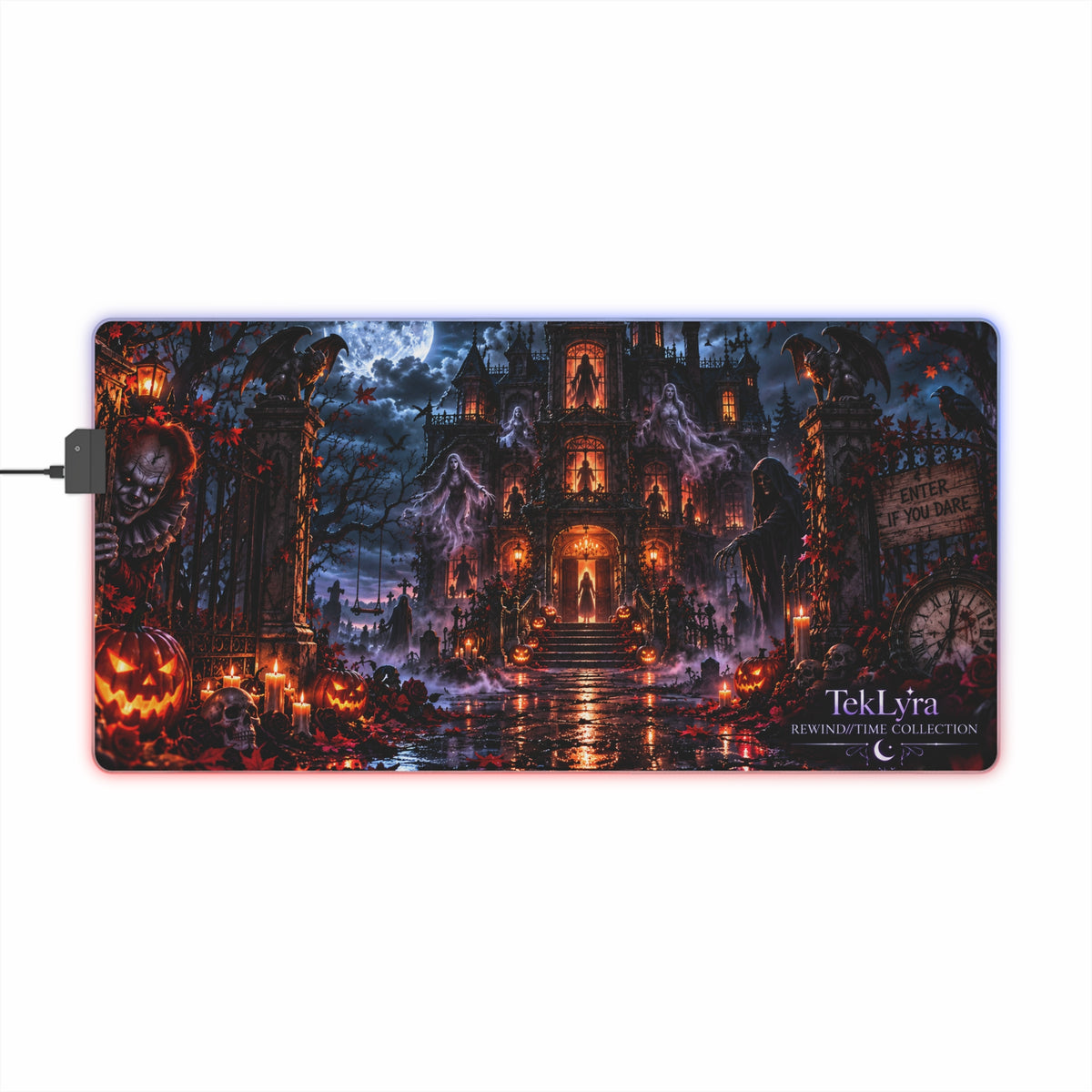 Clown in the Clouds Mousepad