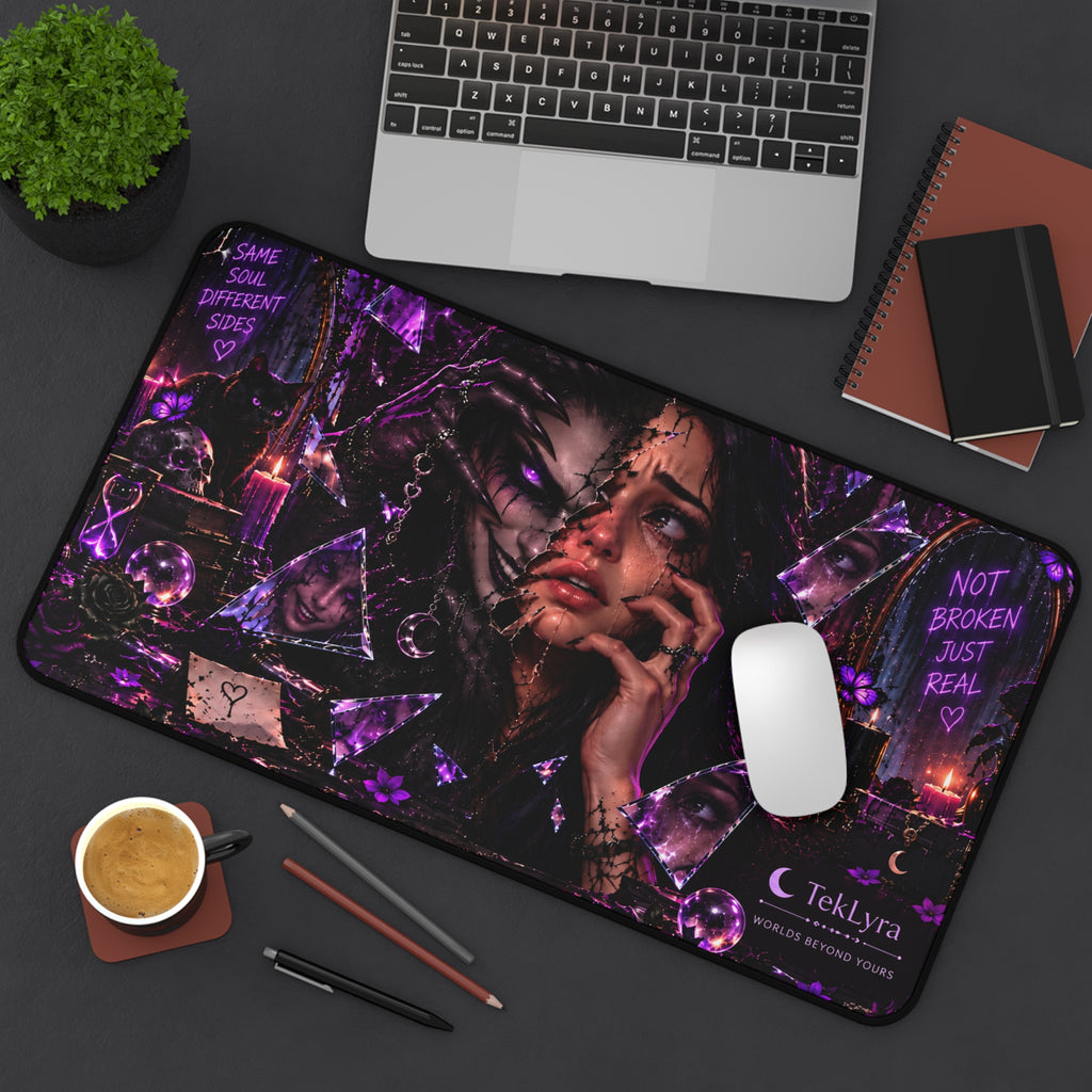 Fractured Midnight Mousepad