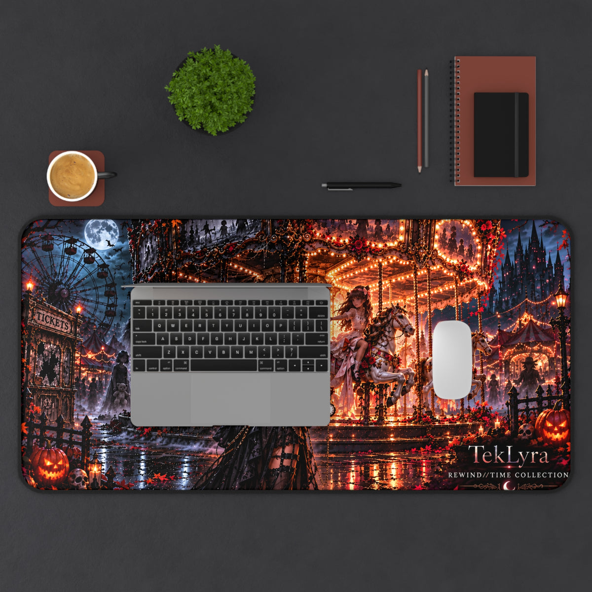 Haunted Carousel Mousepad