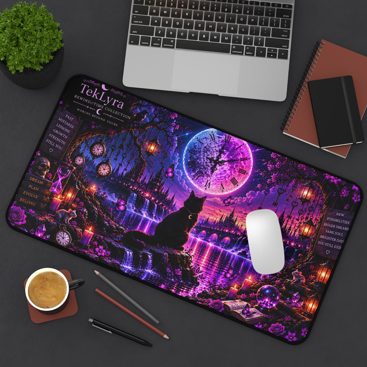 Stuck in the Past Mousepad