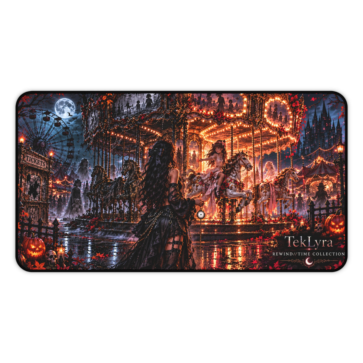 Haunted Carousel Mousepad