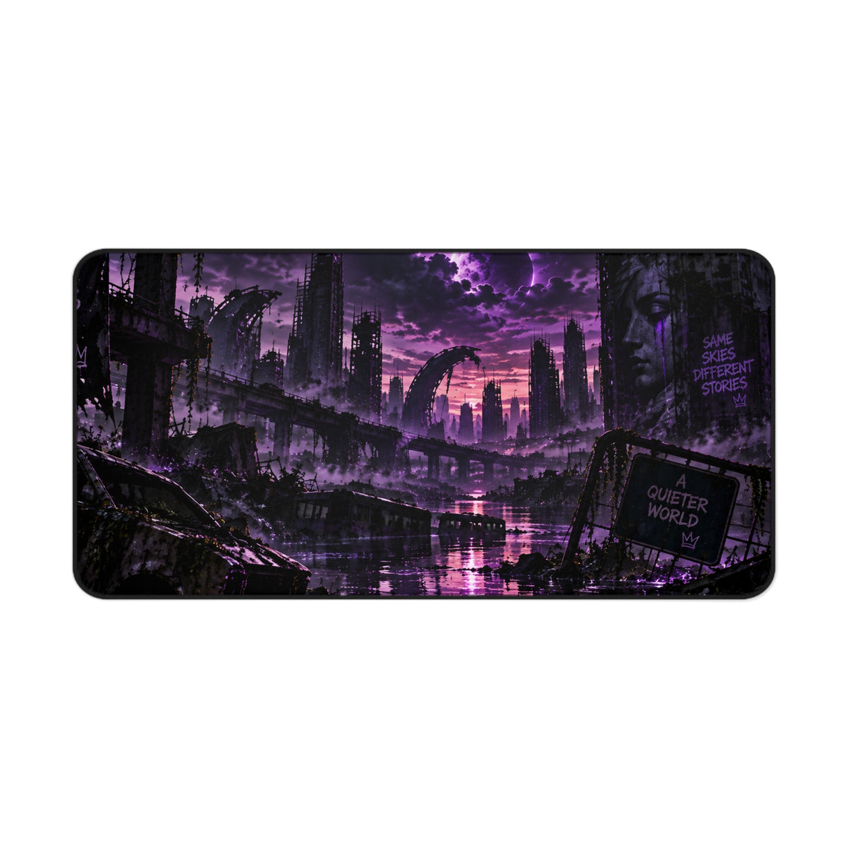 Purple Aftermath Mousepad