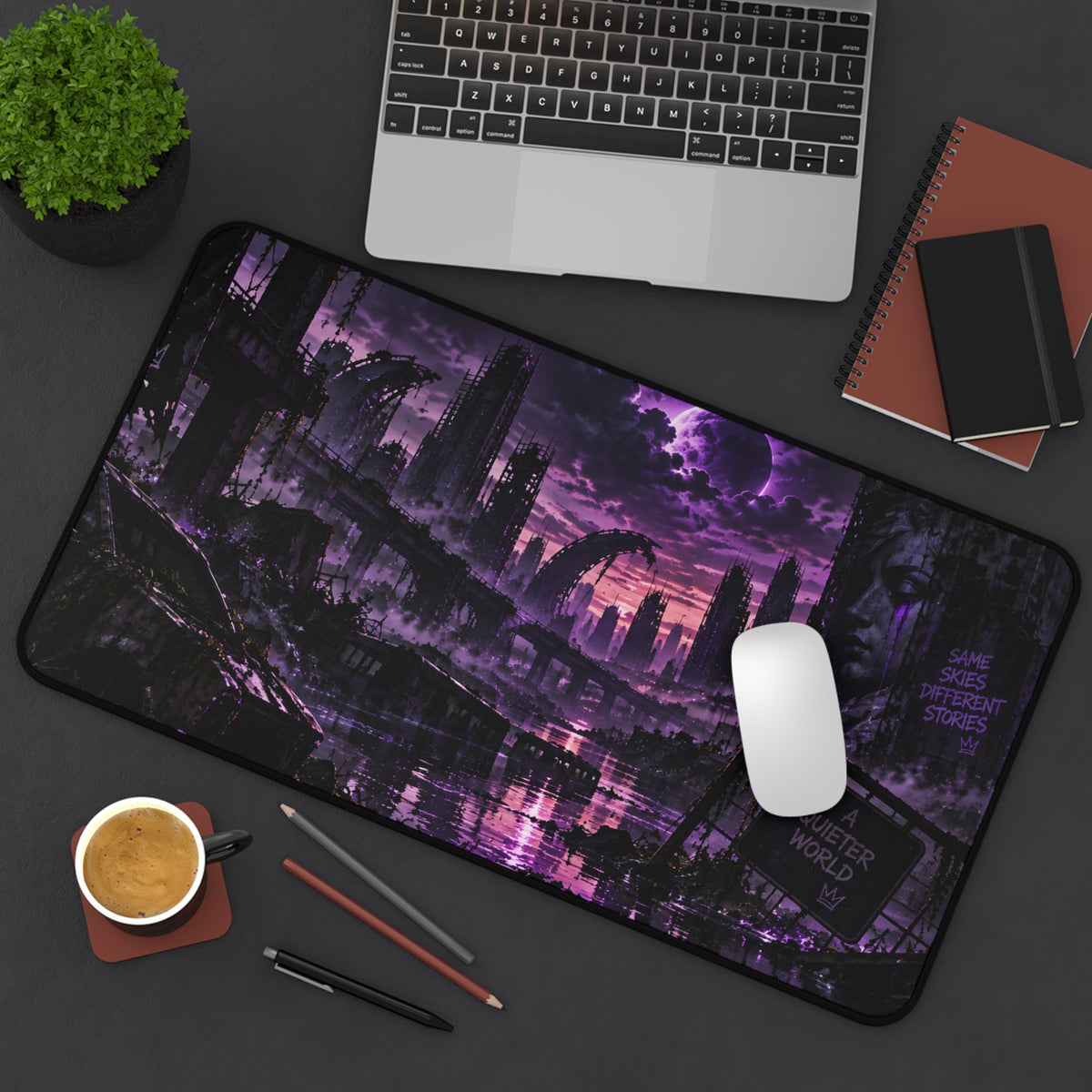 Purple Aftermath Mousepad