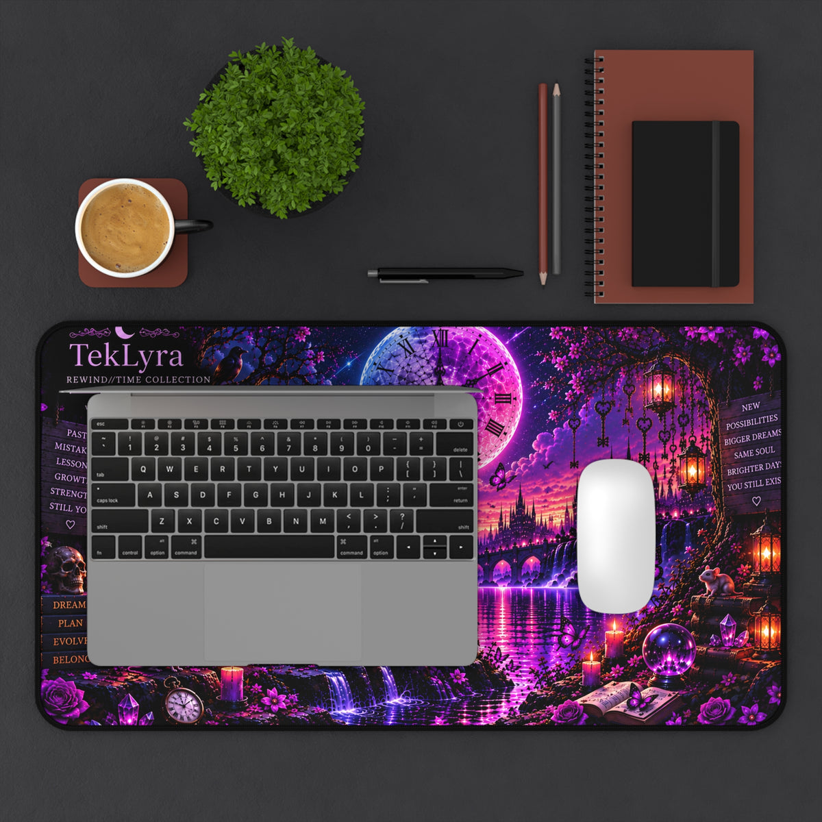 Stuck in the Past Mousepad