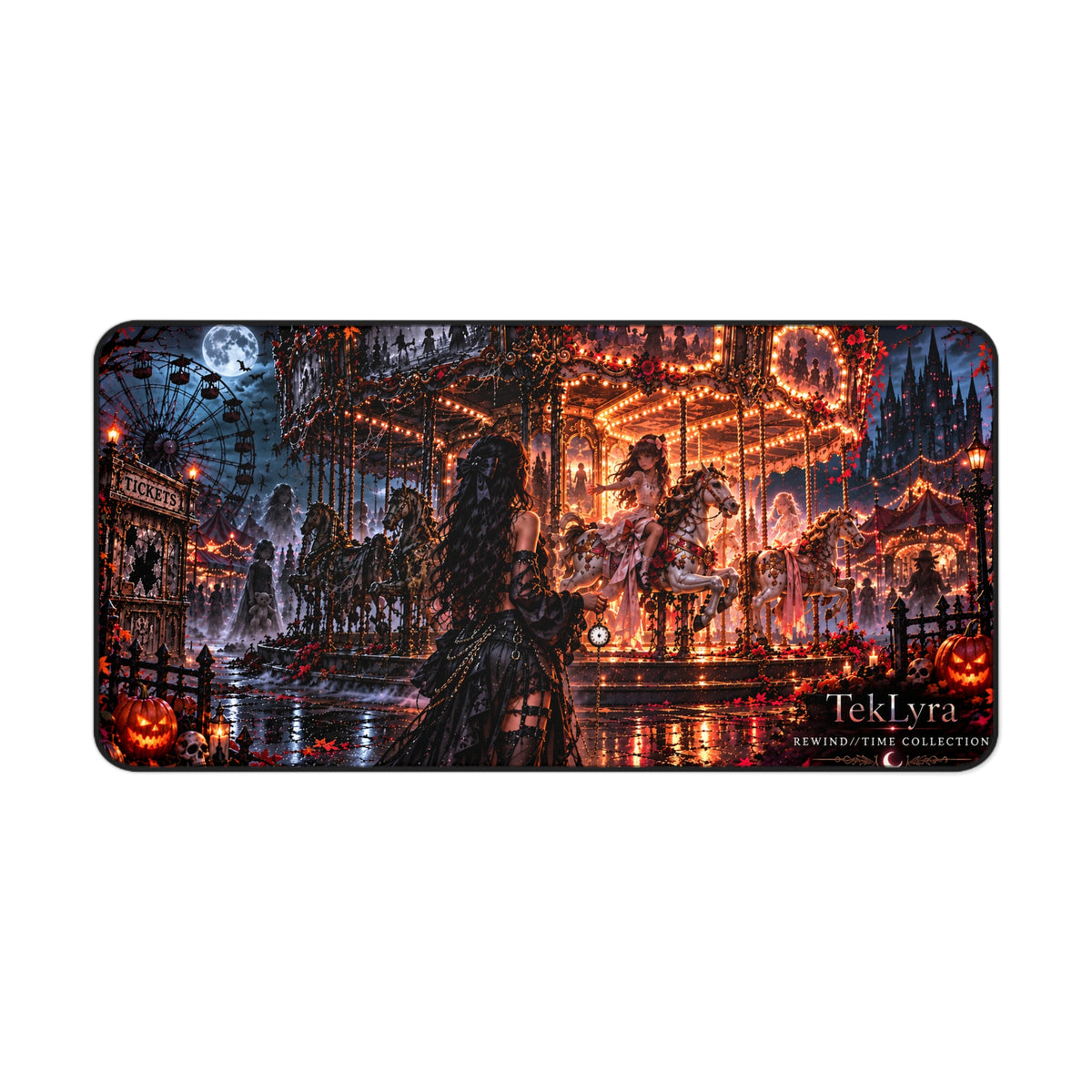 Haunted Carousel Mousepad