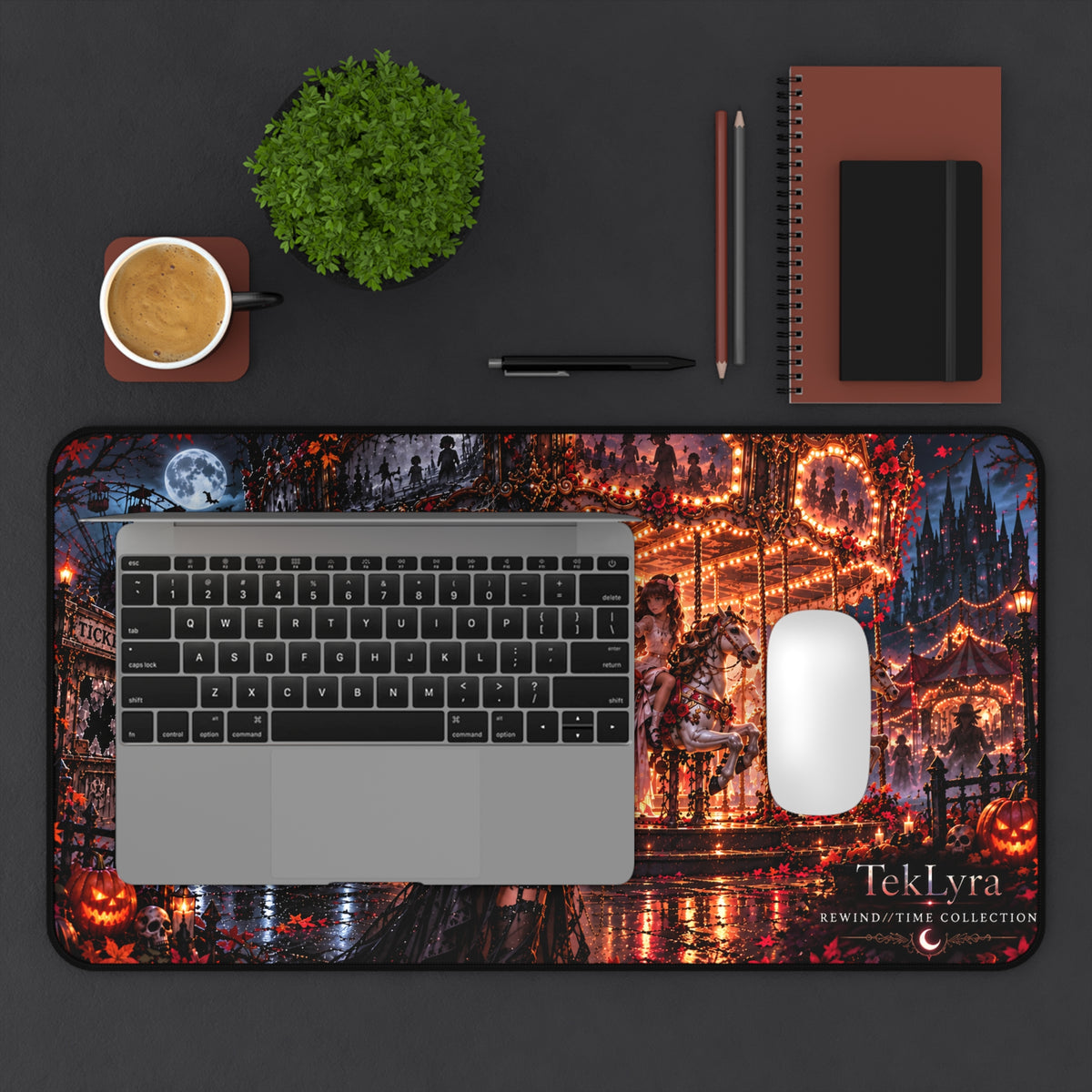 Haunted Carousel Mousepad