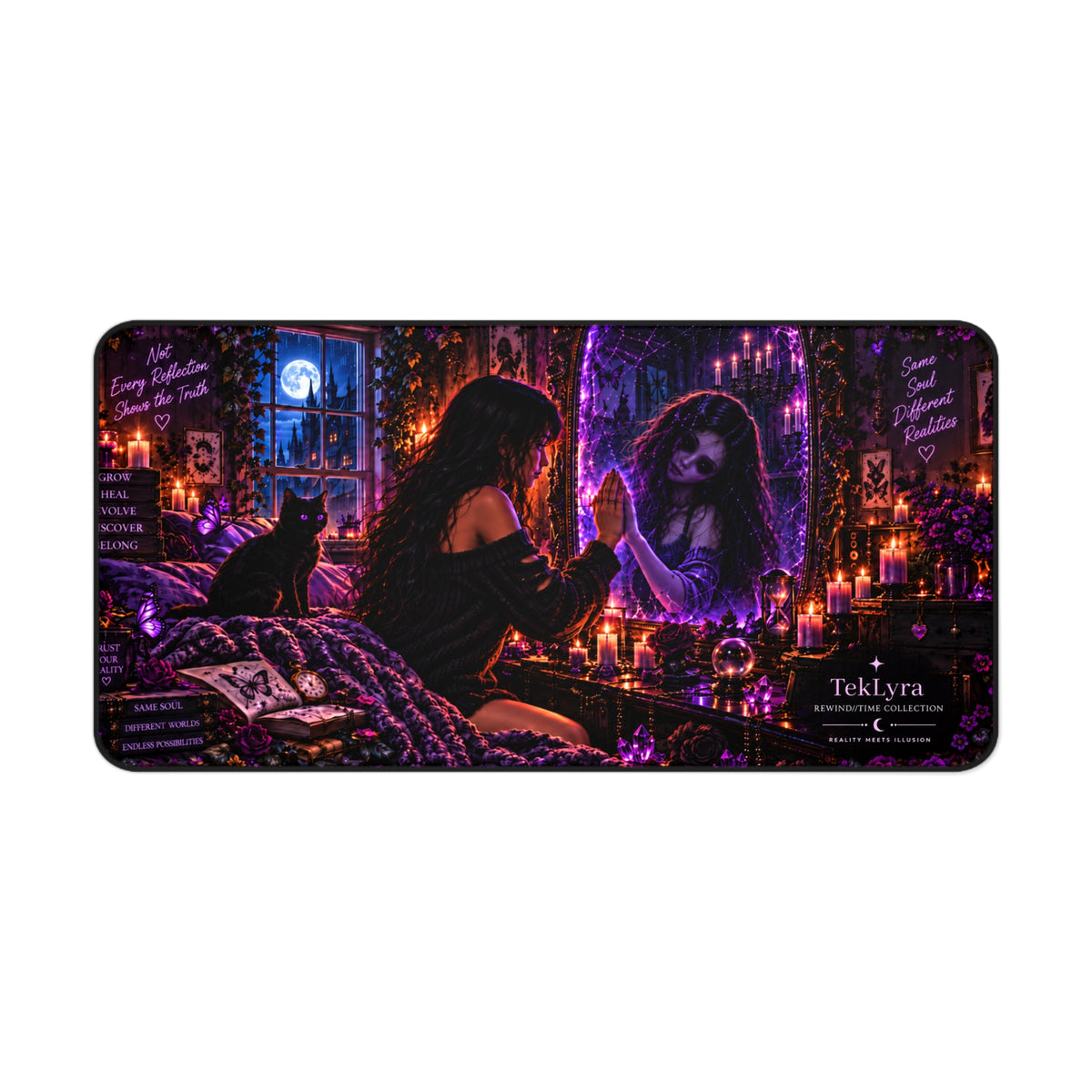 Midnight séance mouse pad