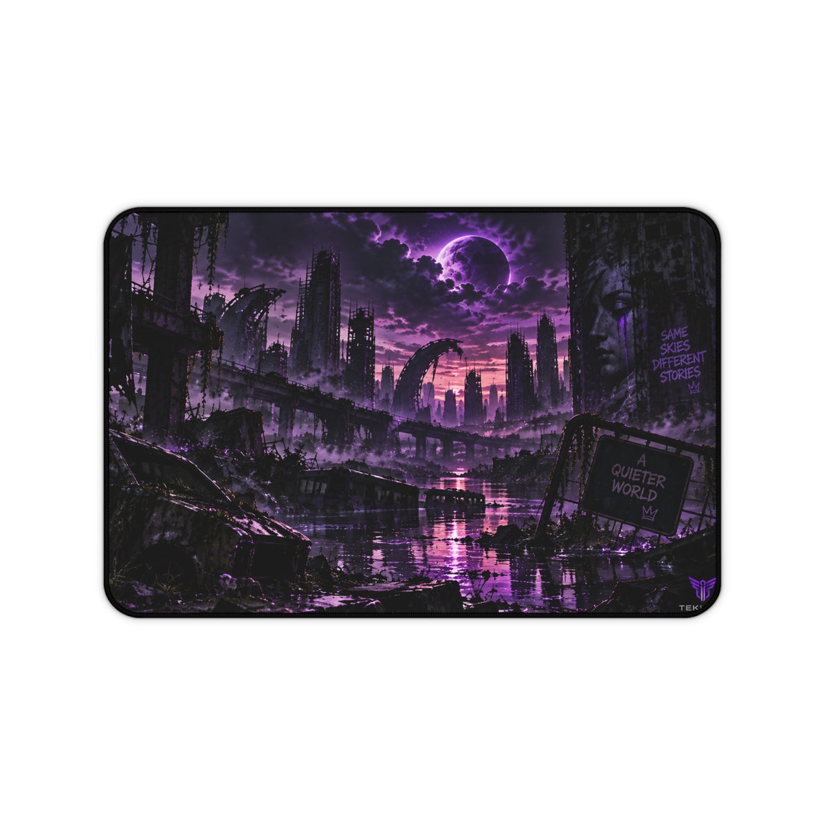 Purple Aftermath Mousepad