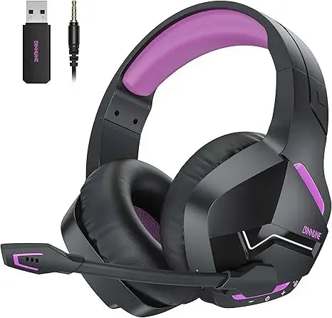 BINNUNE BW01 2.4GHz & Bluetooth 5.3 Gaming Headset