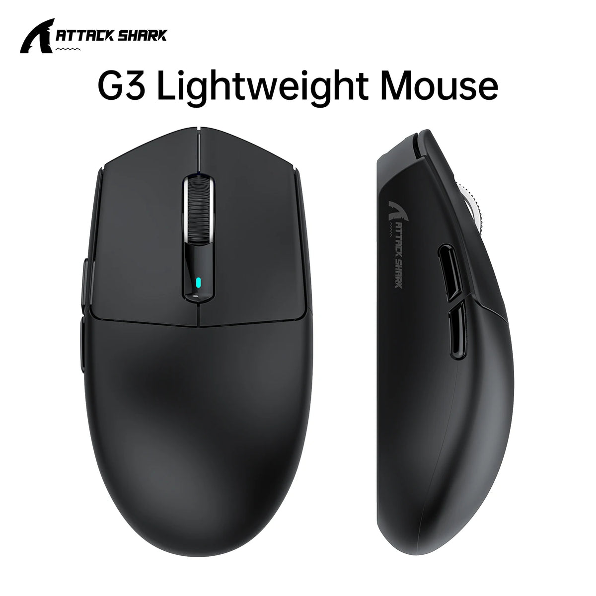 ATTACK SHARK G3 25K DPI Wireless Gaming Mouse