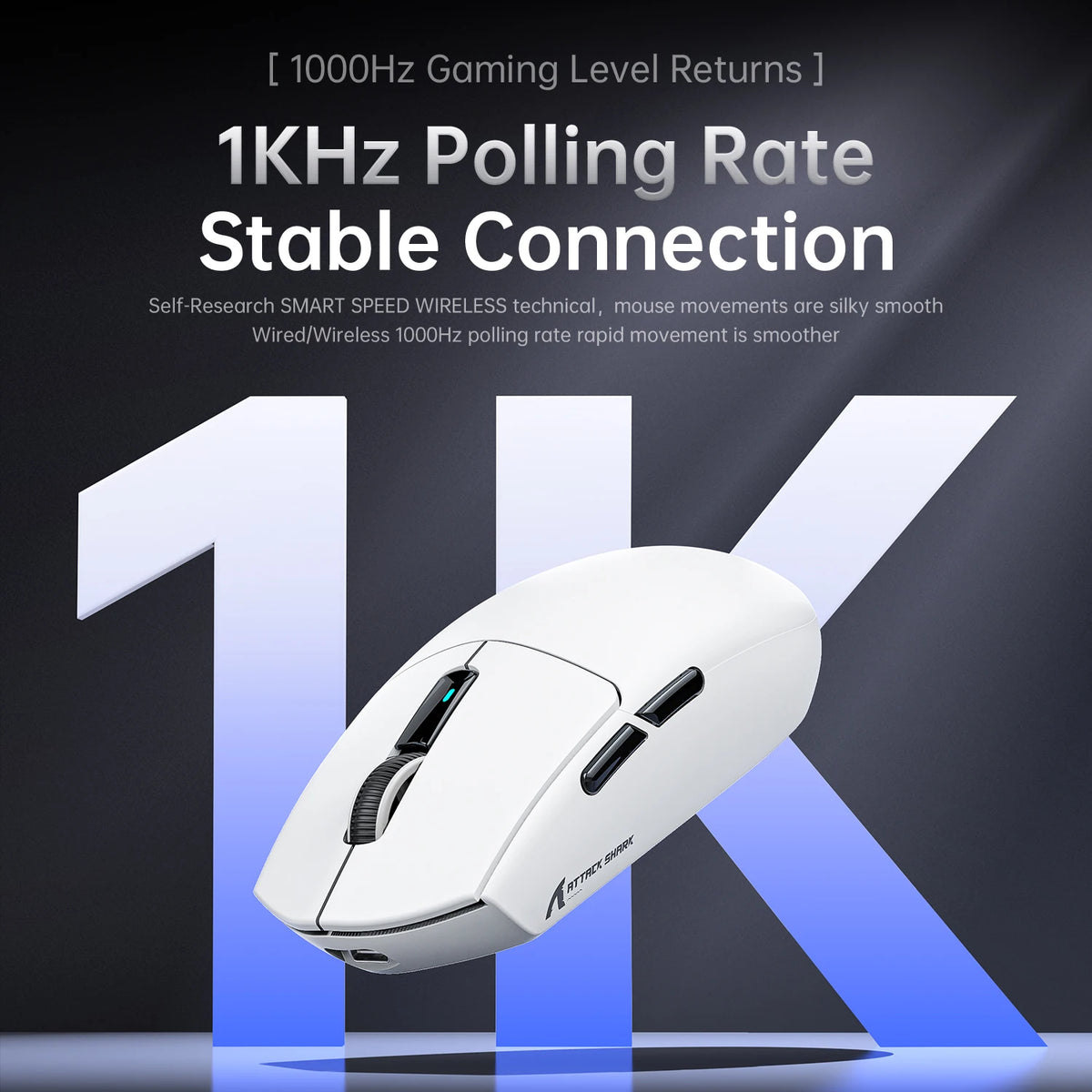 ATTACK SHARK G3 25K DPI Wireless Gaming Mouse