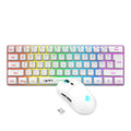 60% Wireless Gaming Keyboard and Mouse Combo, RGB Backlit Quiet Ergonomic Mechanical Feeling Keyboard, Gaming Mouse for Desktop
