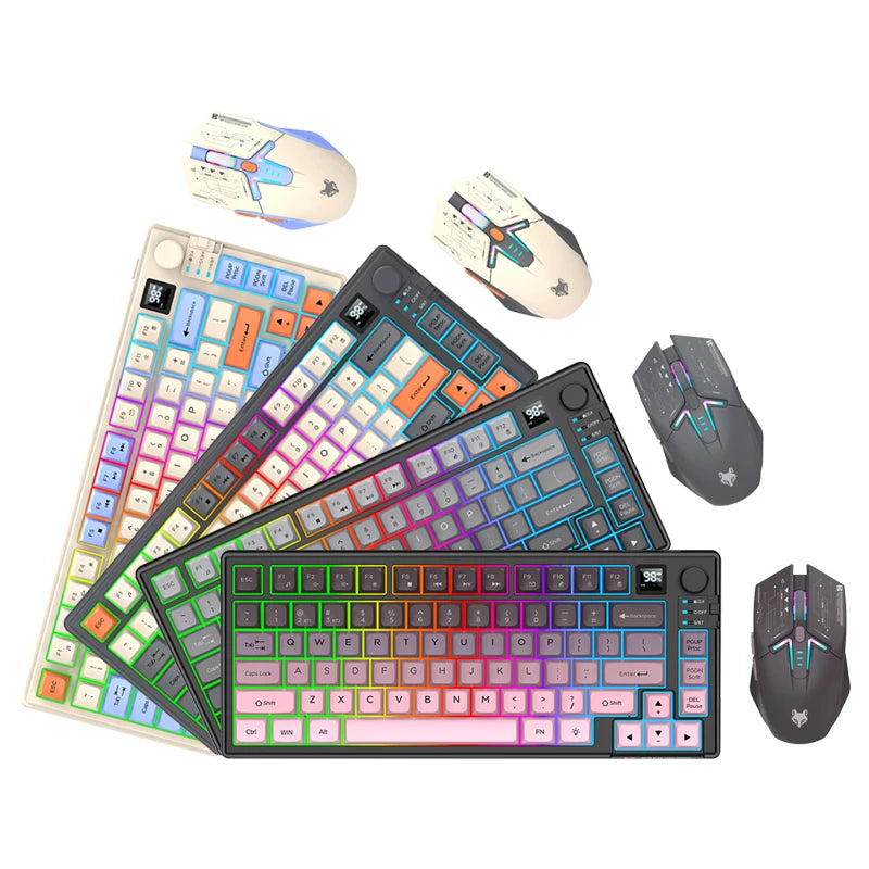 K920 Dual-Mode Keyboard & Mouse Set with Display