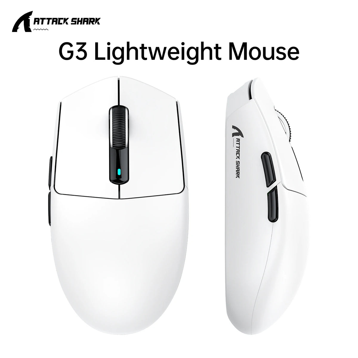 ATTACK SHARK G3 25K DPI Wireless Gaming Mouse
