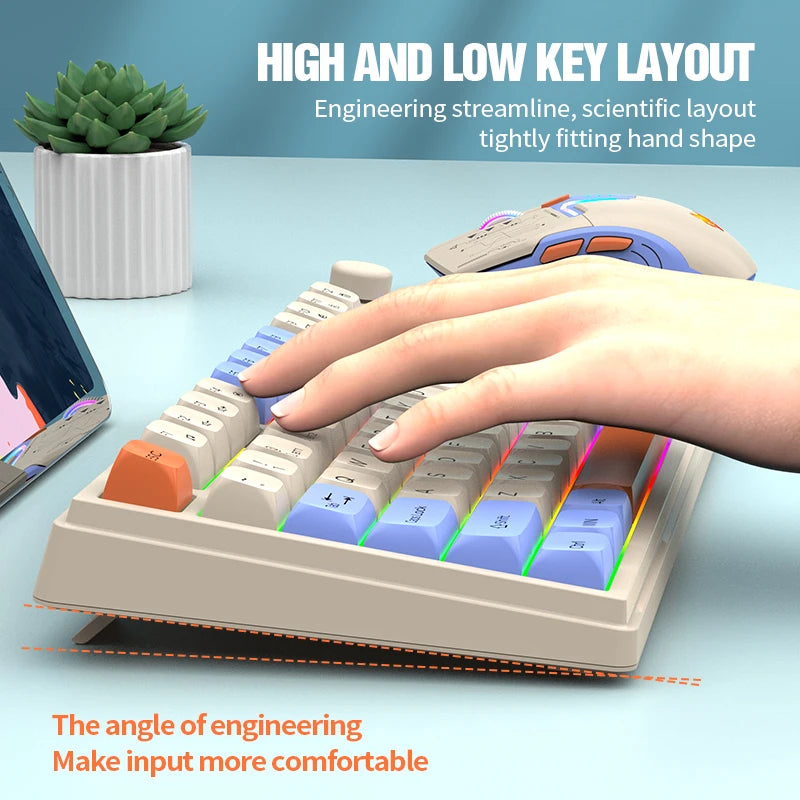 K920 Dual-Mode Keyboard & Mouse Set with Display