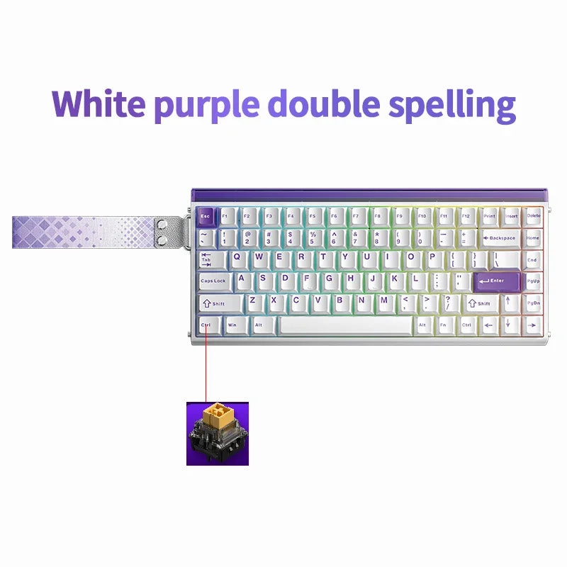 AULA HERO84 HE 8K Magnetic-Switch RGB Gaming Keyboard