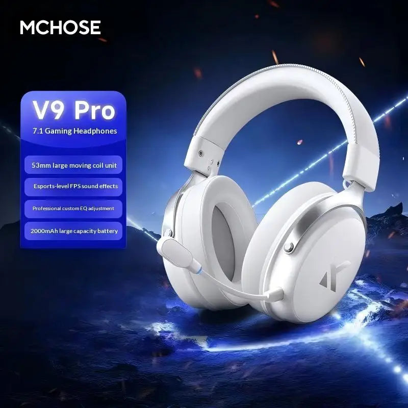 MCHOSE V9 Pro Tri-Mode Wireless Gaming Headset