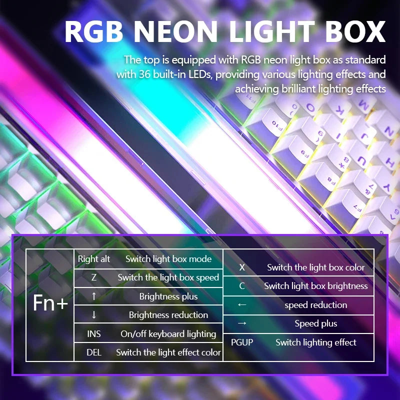 AULA HERO84 HE 8K Magnetic-Switch RGB Gaming Keyboard
