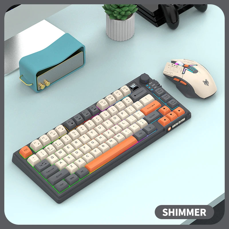 K920 Dual-Mode Keyboard & Mouse Set with Display