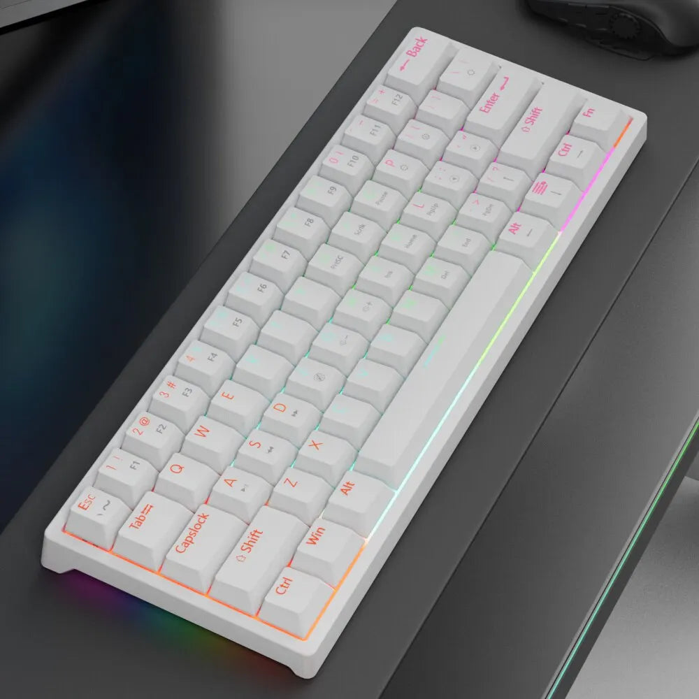 MUCAI MK61 61-Key Hot-Swap RGB Mechanical Keyboard