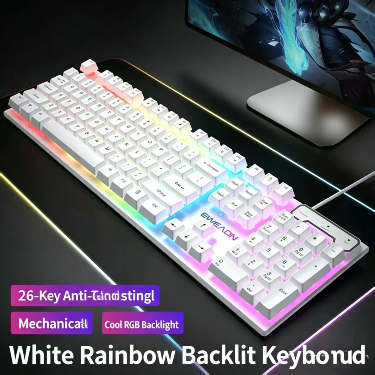 Pro-Pioneer GX330 Wired Gaming Keyboard & Mouse Set