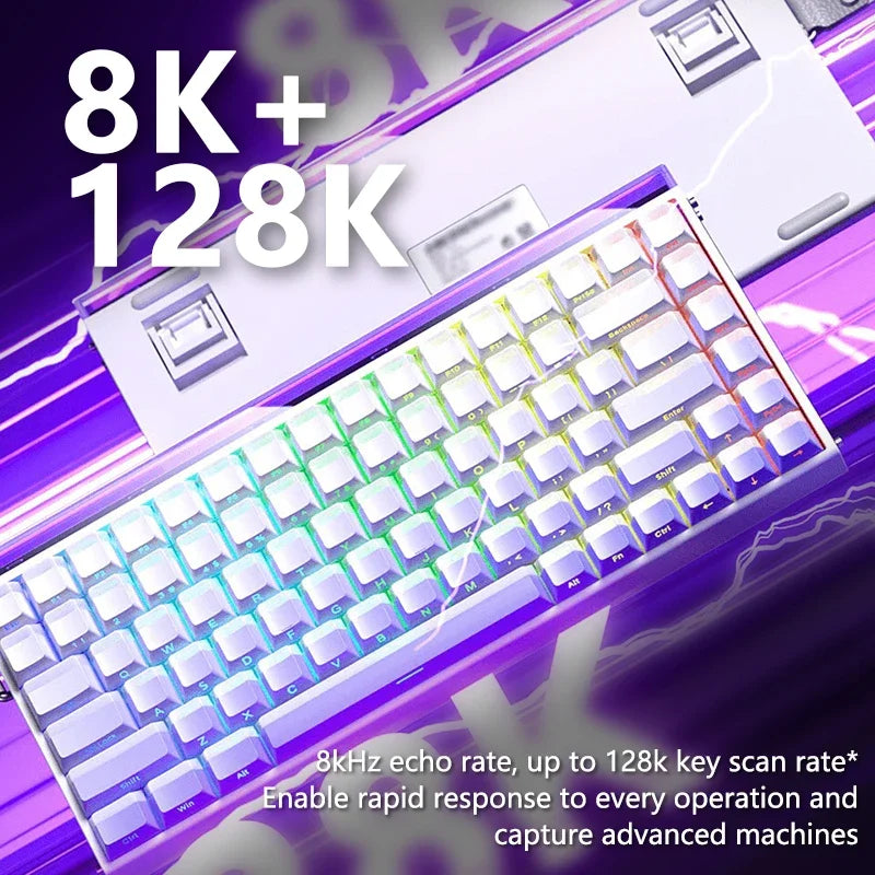 AULA HERO84 HE 8K Magnetic-Switch RGB Gaming Keyboard